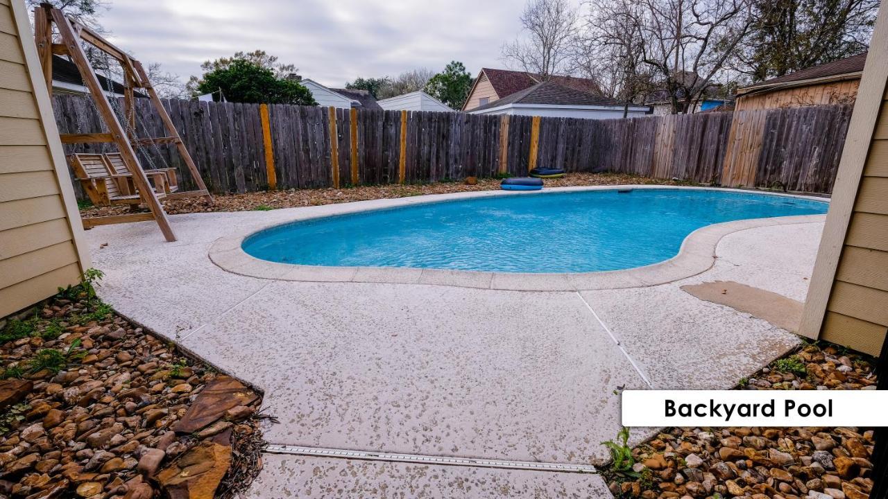 Pool House, 20 Minutes From Dt 4Bdr For 10 Guests - Winkleman Villa Houston Exterior foto